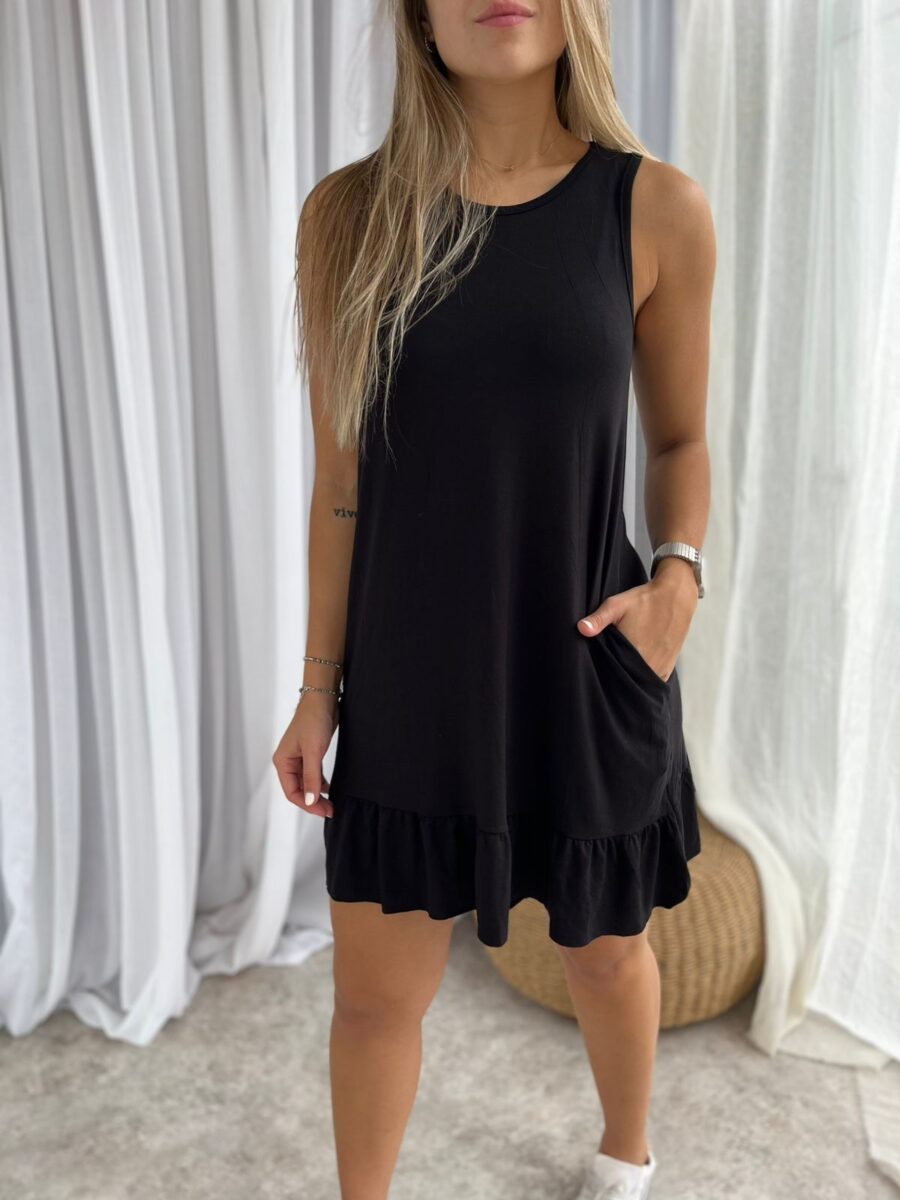 VESTIDO MUSCULOSA VOLADO - Imagen 4