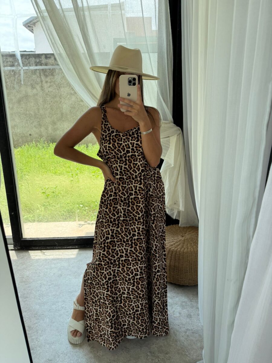 VESTIDO GACI ANIMAL PRINT - Imagen 2