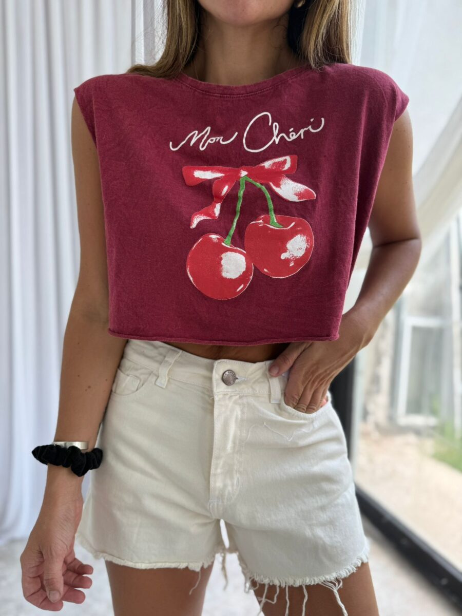 TOP MON CHERRI