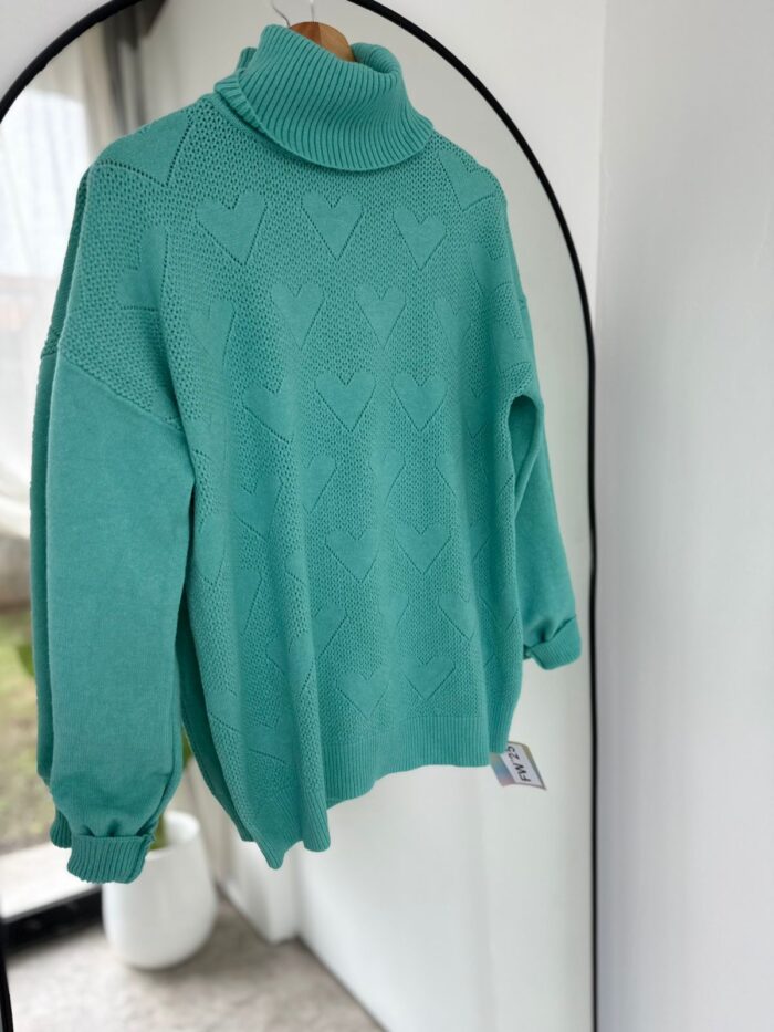 POLERA BRISA - Turquesa