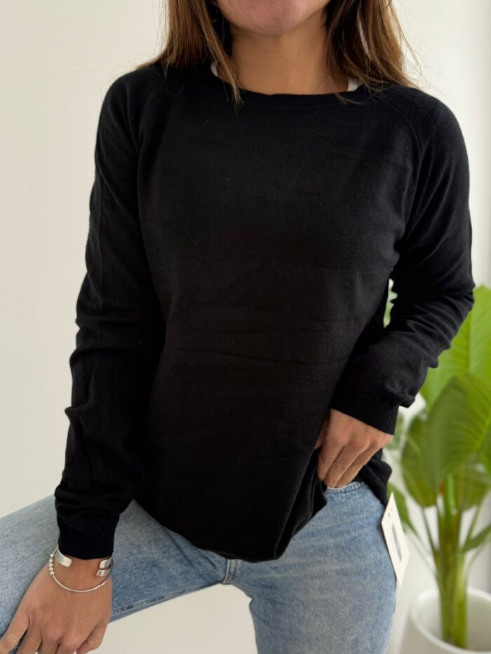 SWEATER INDI - Negro