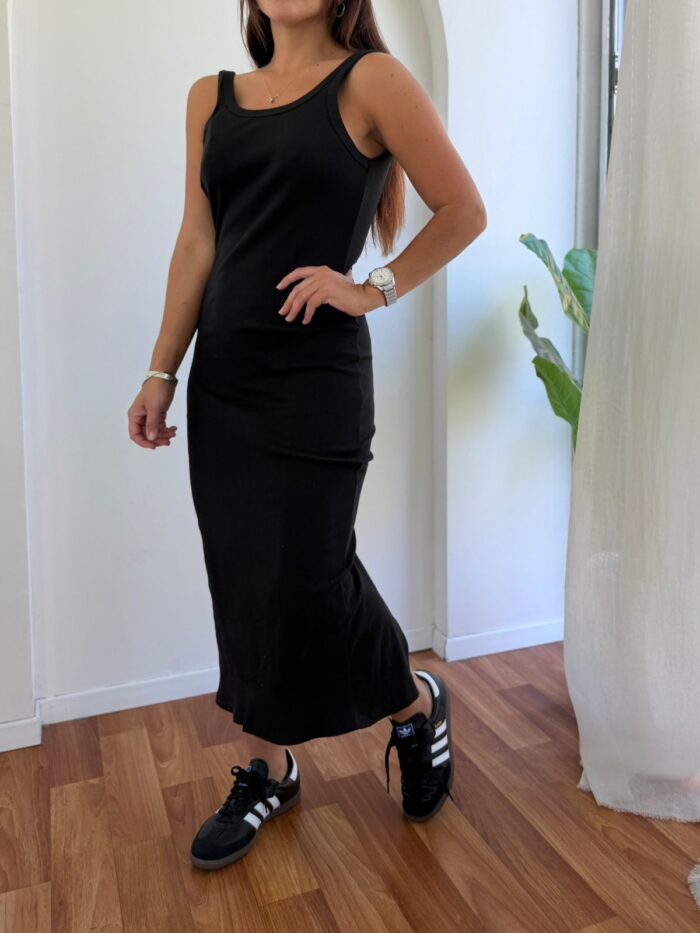 VESTIDO CARMEN - Negro