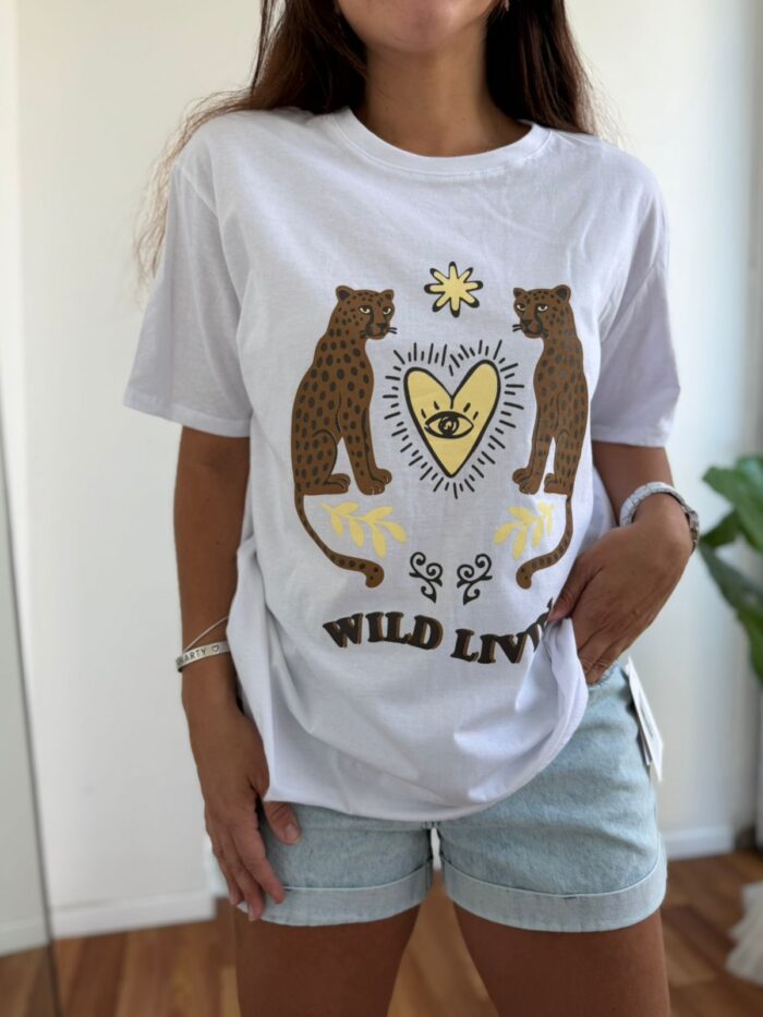 REMERA WILD LIVIN